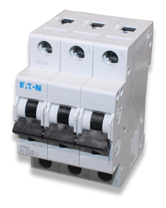 Circuit breaker FAZ 3-pole C25A 15kA